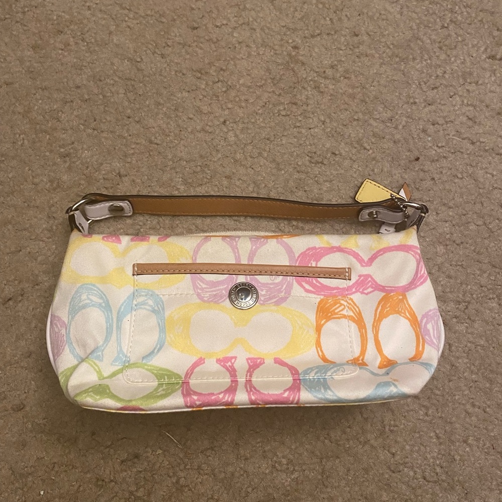 Pastel Coach Purse - Like New